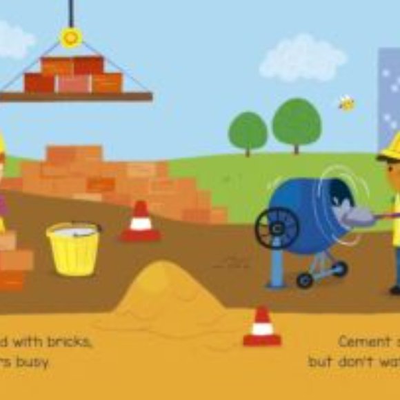 My First Build And Play Construction Site, Book W/24 Press Out Model (2019) - Picture 2 of 2